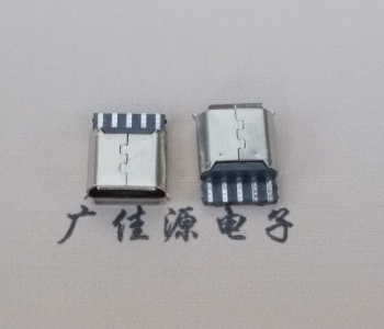 无锡Micro USB5p母座焊线 前五后五焊接有后背