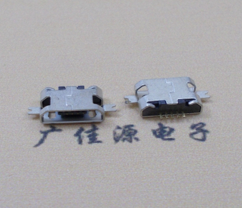 无锡MICRO USB B型口 两脚SMT沉板0.7/1.0/1.6直边
