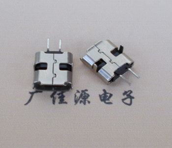 无锡micro usb接口 2p端子脚7.2间距 翻边