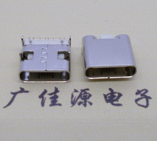 无锡卧式板上型Type-C16P母座H=8.3连接器