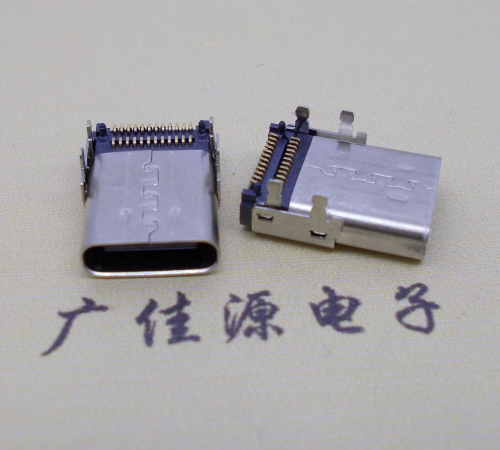 无锡板上型Type-C24P母座双排SMT贴片连接器
