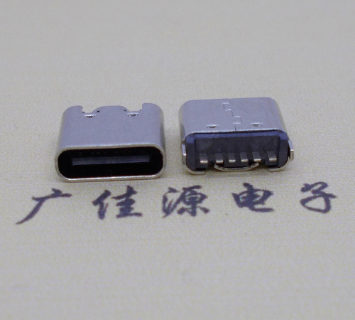 无锡立式插板usb type-c6p母座