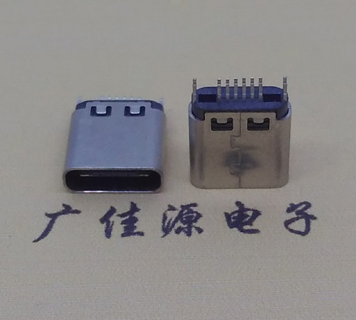 无锡type-c16p母座,夹板式type-c16p接口连接器