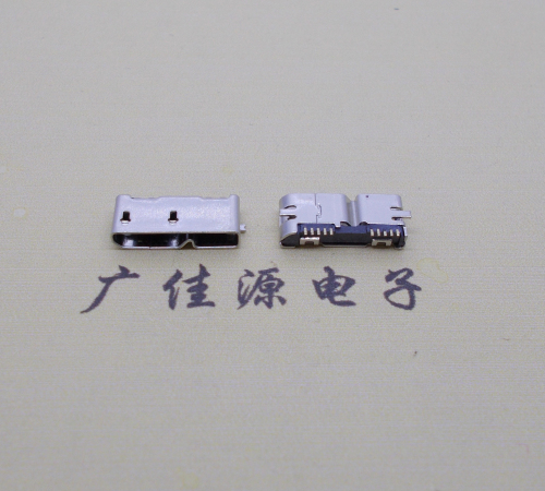 无锡无卷边micro usb3.0母座10pin全脚贴