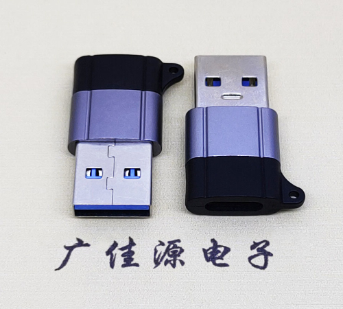 无锡USB3.0A公对Type-C母口双用数据转接头